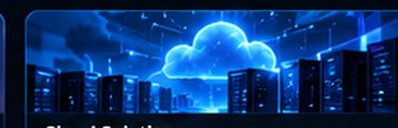 Cloud server illustration
